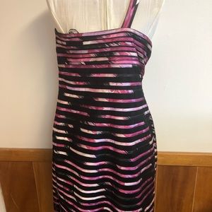 JS collections one strap dress ribbed